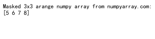 How to Make a 3x3 Arange Array in NumPy