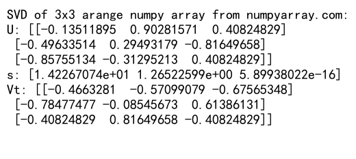 How to Make a 3x3 Arange Array in NumPy