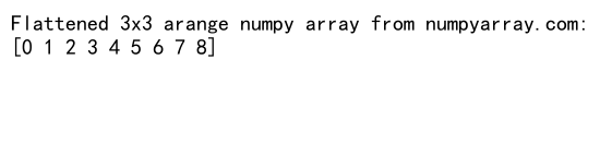 How to Make a 3x3 Arange Array in NumPy