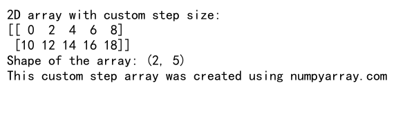 Mastering NumPy arange for 2D Array Creation