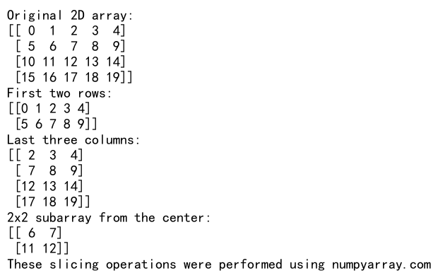 Mastering NumPy arange for 2D Array Creation