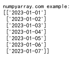 Mastering NumPy arange and Column Vectors