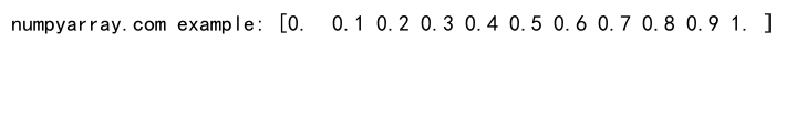 Mastering NumPy arange and Column Vectors