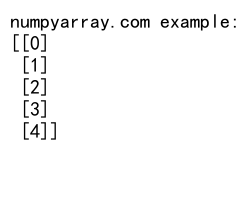 Mastering NumPy arange and Column Vectors