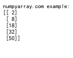 Mastering NumPy arange and Column Vectors