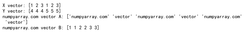 How to Create a Vector in Python Using NumPy