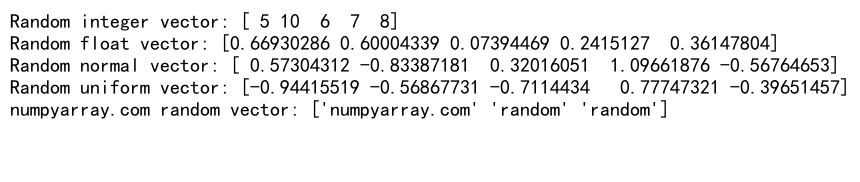 How to Create a Vector in Python Using NumPy