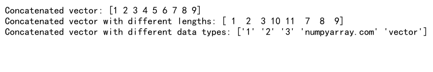 How to Create a Vector in Python Using NumPy