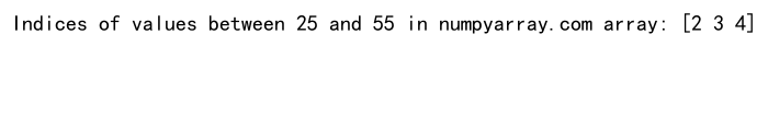 How to Find the Index of a Value in a Numpy Array