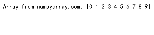 Mastering NumPy: A Comprehensive Guide to numpy.arange() in Python