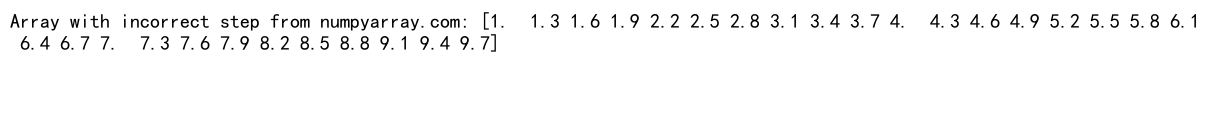 Mastering NumPy: A Comprehensive Guide to numpy.arange() in Python