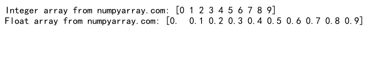 Mastering NumPy: A Comprehensive Guide to numpy.arange() in Python