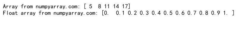 Mastering NumPy: A Comprehensive Guide to numpy.arange() in Python