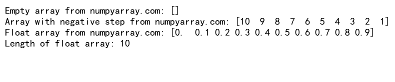 Mastering NumPy: A Comprehensive Guide to numpy.arange() in Python