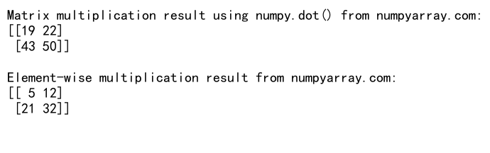 Mastering NumPy’s dot() Function: A Comprehensive Guide to Matrix ...