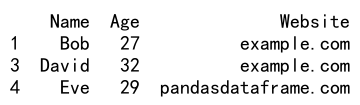 Pandas DataFrame Filter by Column Value
