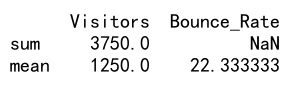 Pandas Aggregation and Counting Rows