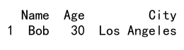 Pandas DataFrame loc with Multiple Conditions