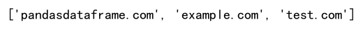 Pandas DataFrame to List