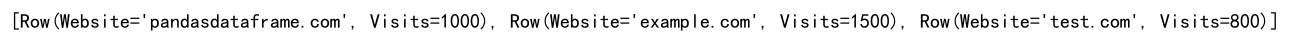 Pandas DataFrame to List