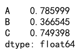 Pandas agg median