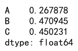 Pandas agg median