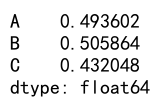 Pandas agg median