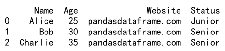 Pandas Append Column