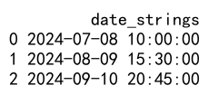 Pandas astype datetime