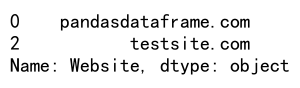 Pandas loc Function