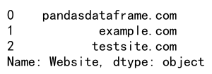 Pandas loc Function