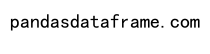 Pandas loc Function