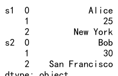 Pandas Concat Series to DataFrame