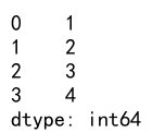 Pandas Concat Series