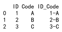 Pandas Concat Two Columns