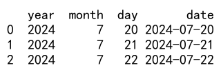 Pandas to_datetime