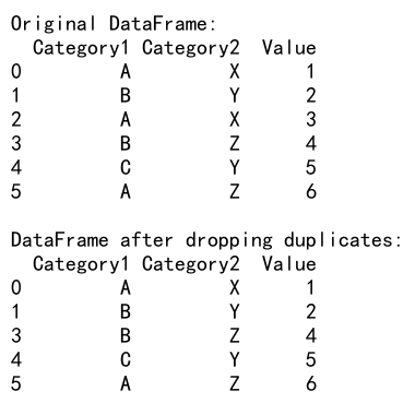 Pandas Drop_Duplicates