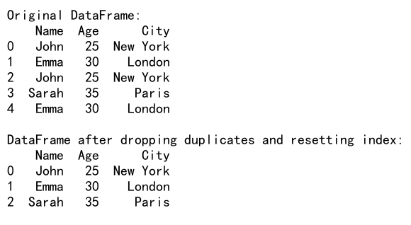 Pandas Drop_Duplicates