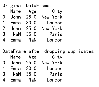 Pandas Drop_Duplicates