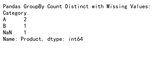 Mastering Pandas GroupBy Count Distinct