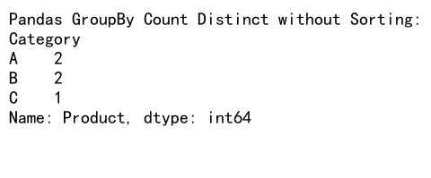 Mastering Pandas GroupBy Count Distinct