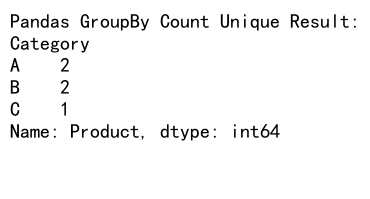 Mastering Pandas GroupBy Count Unique