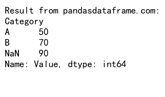 Comprehensive Guide to Using Pandas Groupby with NaN Values