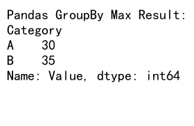 Mastering Pandas GroupBy Max