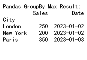 Mastering Pandas GroupBy Max