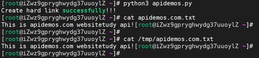 Python os.link() Method