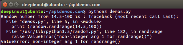 Python random randrange() Method